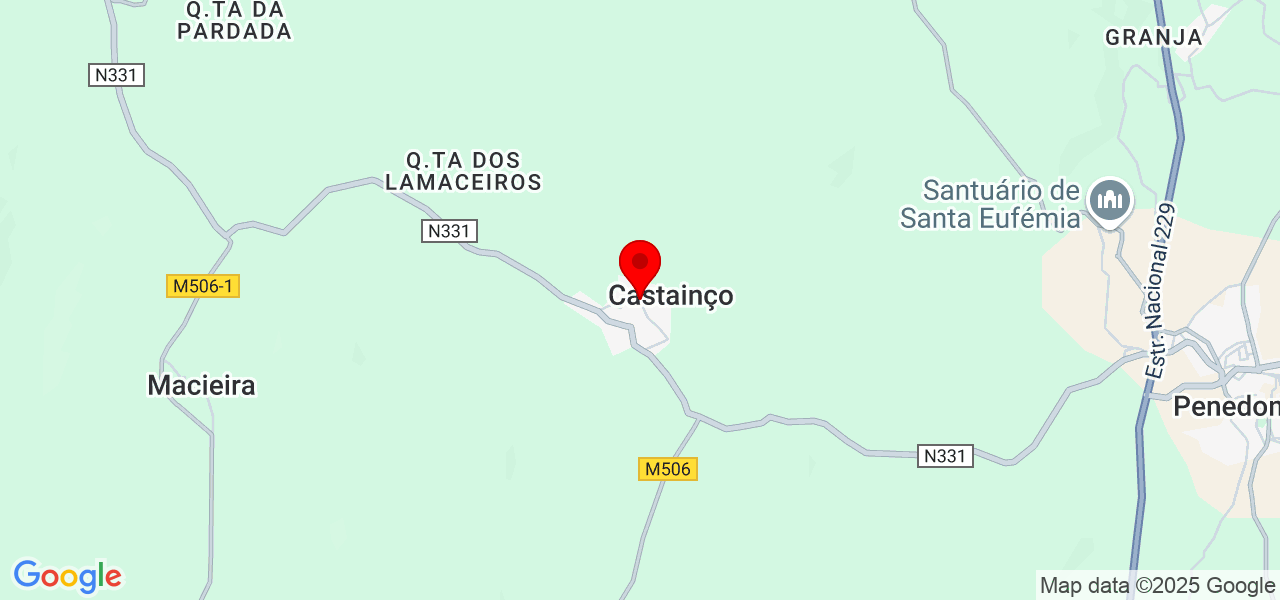 EletrificaPro - Viseu - Penedono - Map