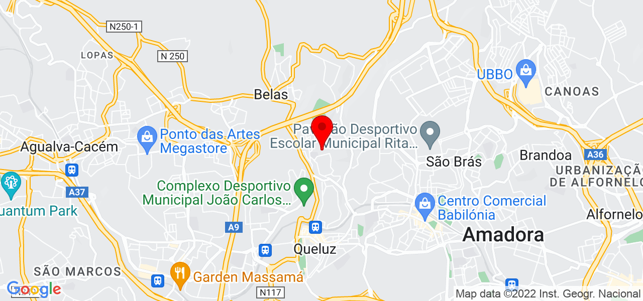 Andr&eacute; Figueira - Lisboa - Sintra - Mapa