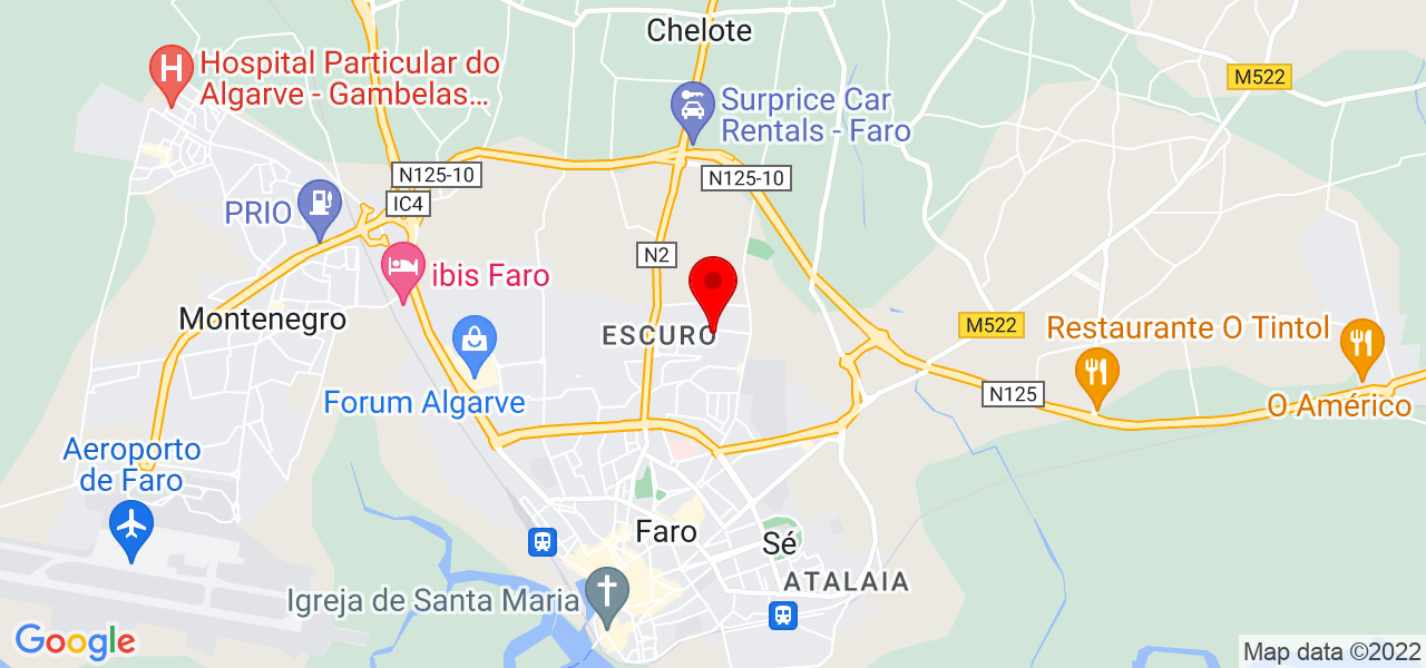 Escarp - Faro - Faro - Carte