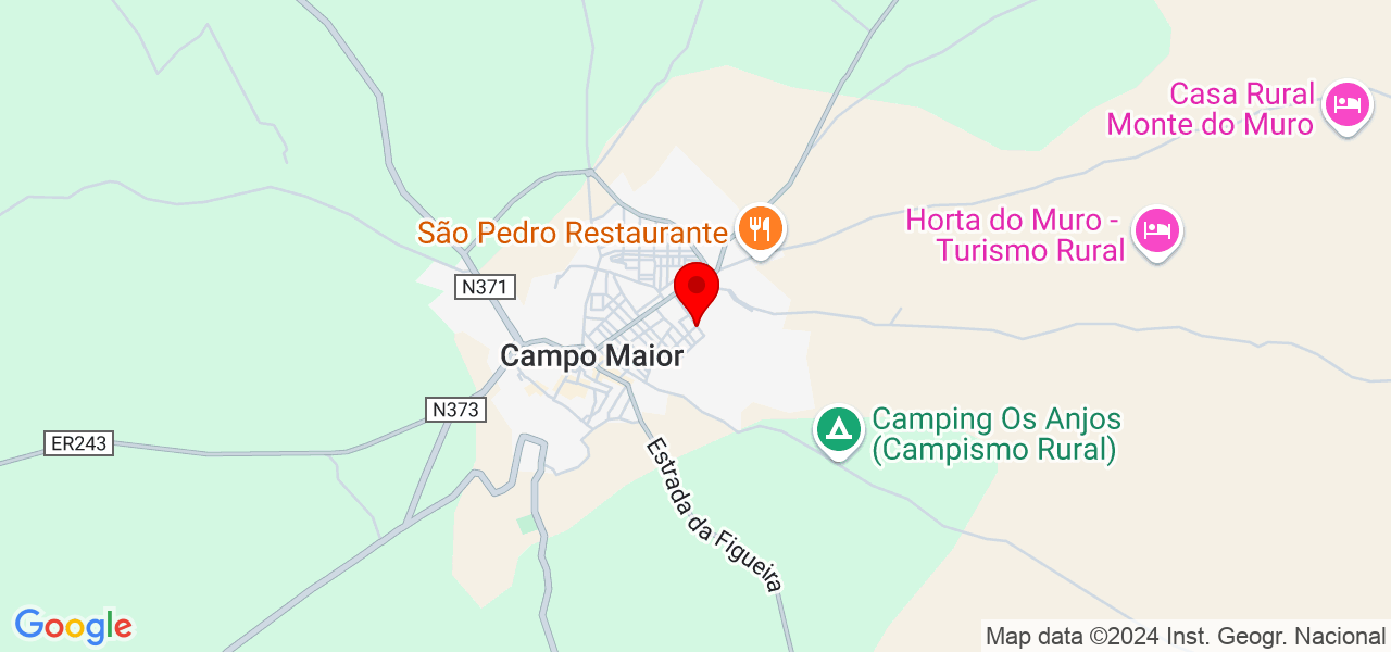 Nuno Correia - Portalegre - Campo Maior - Mapa