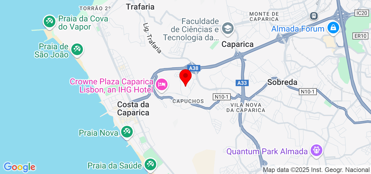 Bella B - Setúbal - Almada - Mapa