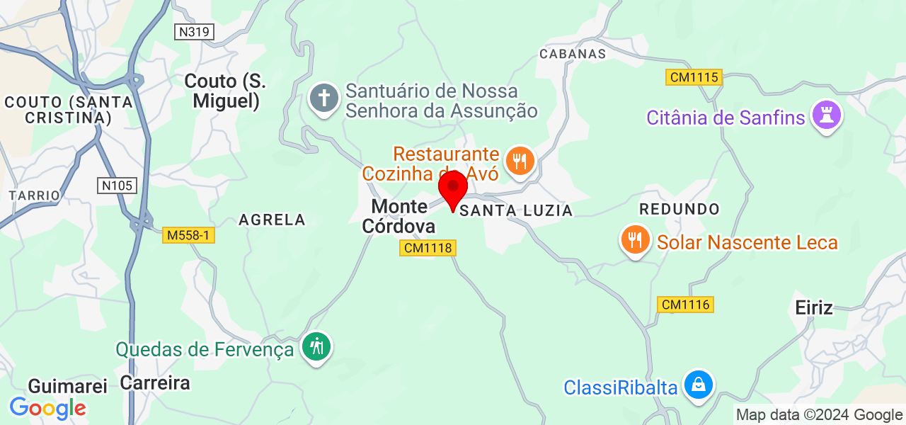 SRTec - Porto - Santo Tirso - Mapa