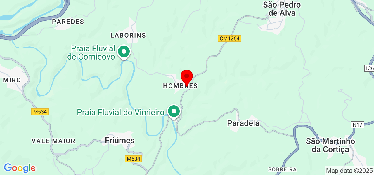 Quando Crescer Quero Ser Criança - Coimbra - Penacova - Mapa
