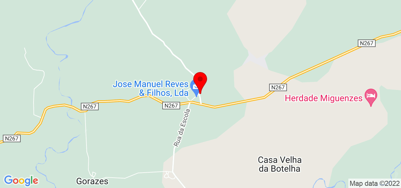 JoanaRita - Beja - Almodôvar - Mapa