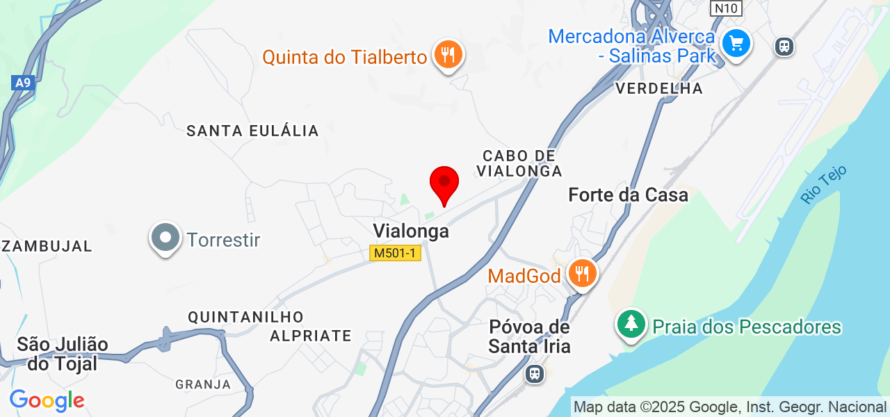 Shannah - Lisboa - Vila Franca de Xira - Mapa
