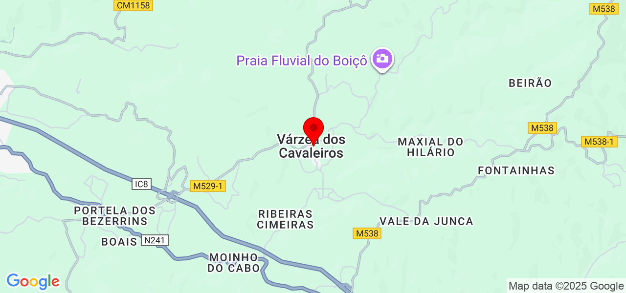 marcenaria okas - Castelo Branco - Sertã - Mapa