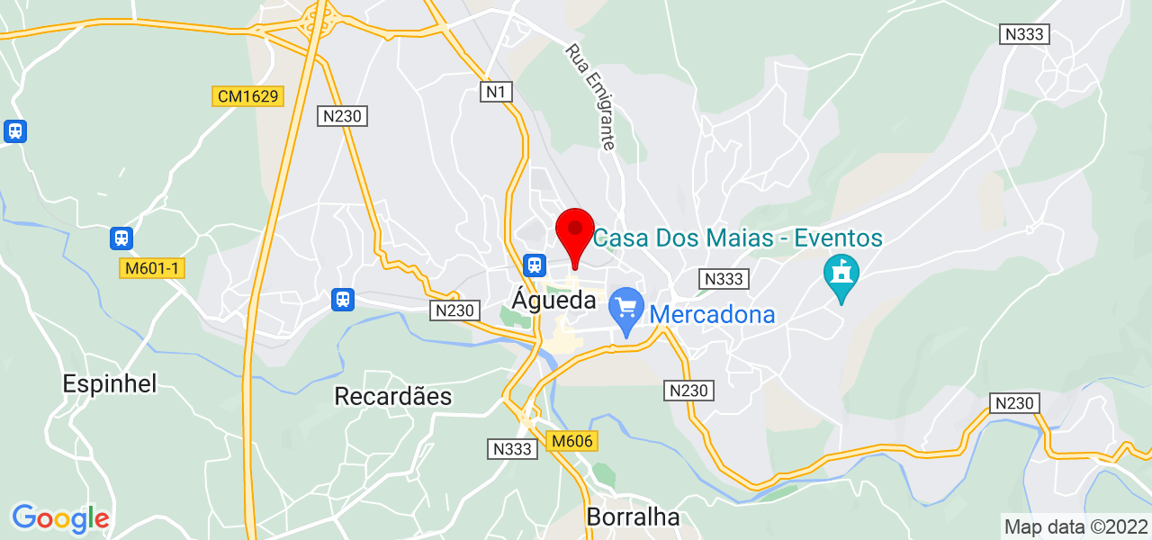 JCBRAS - Aveiro - Águeda - Mapa