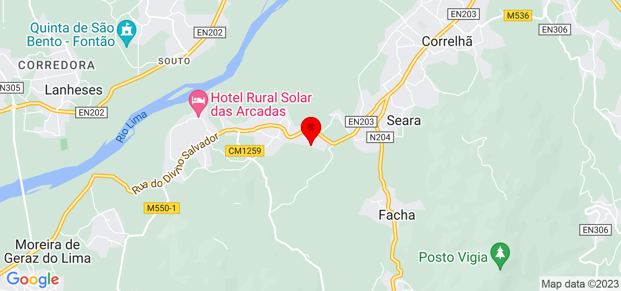 Angelo Oliveira - Viana do Castelo - Ponte de Lima - Map