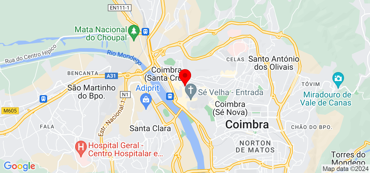 Chaves Remodela&ccedil;&otilde;es - Coimbra - Coimbra - Mapa