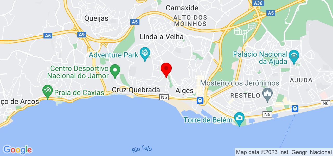 CA.AL - EMOTIONAL INTERIOR DESIGN - Lisboa - Oeiras - Mapa