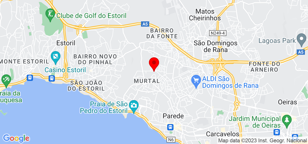 Patricia Ribeiro - Lisboa - Cascais - Mapa