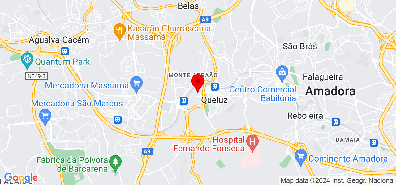 Cristina Alves - Lisboa - Sintra - Map