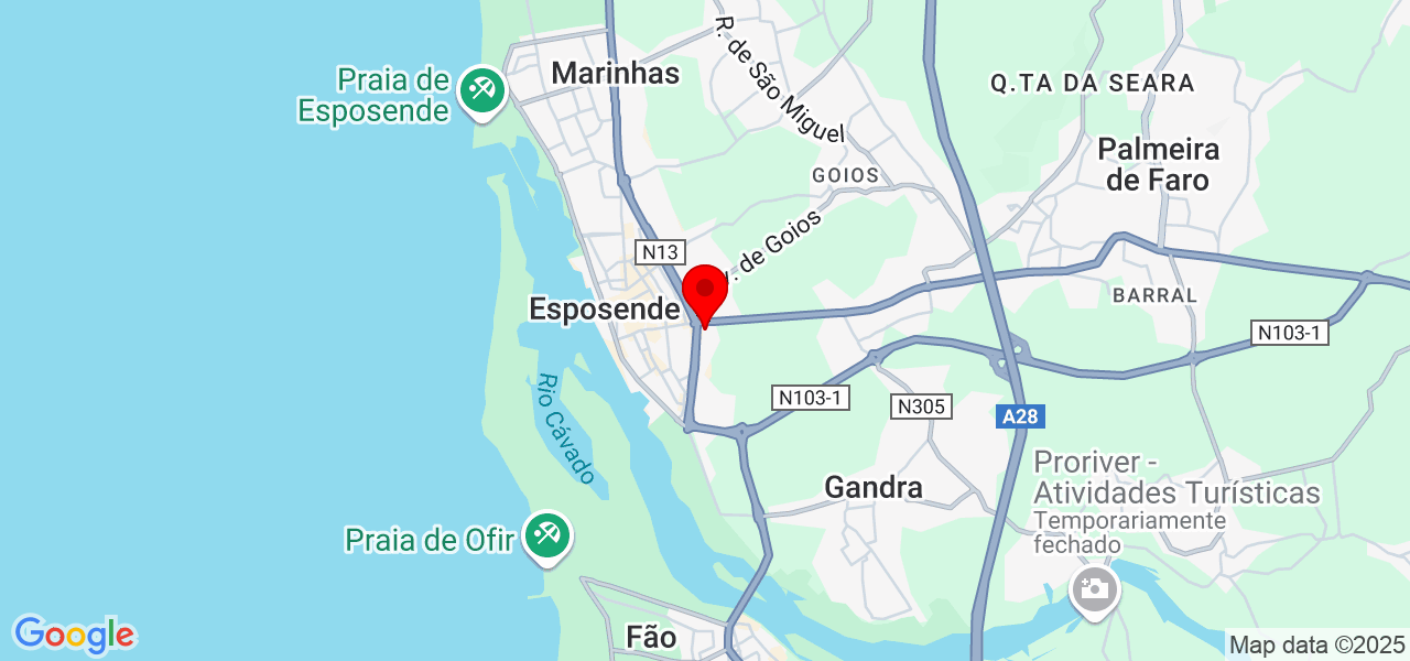 Petsitter - Braga - Esposende - Mapa