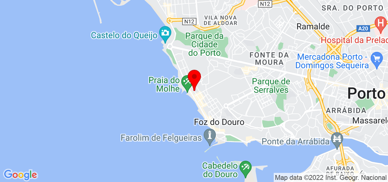 Sebasti&atilde;o Lino - Porto - Porto - Mapa