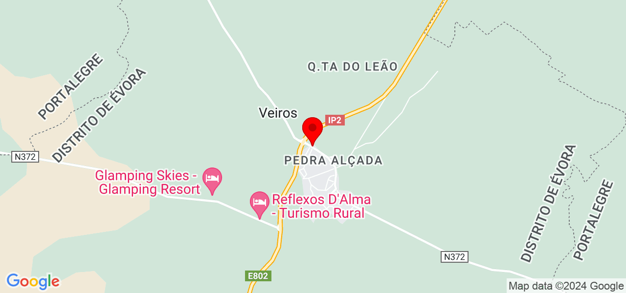 Carolina Gomes - Évora - Estremoz - Mapa