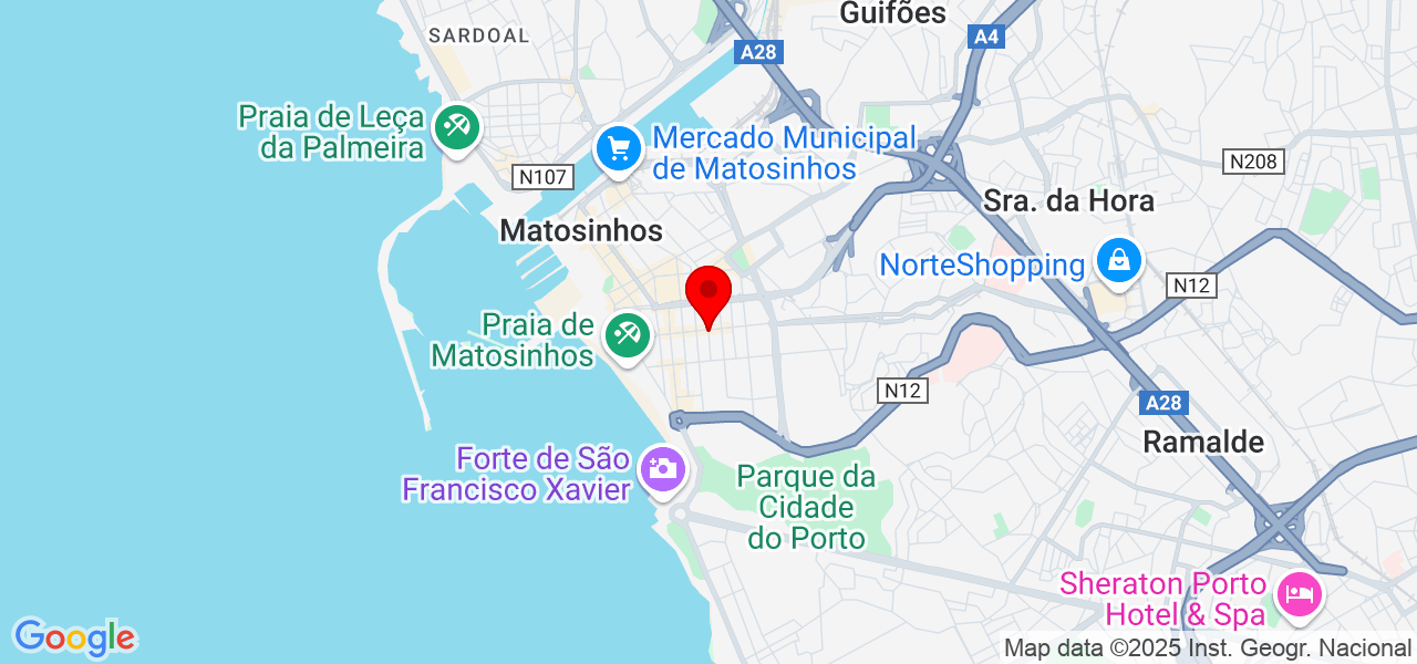Juliane Santos - Porto - Matosinhos - Map