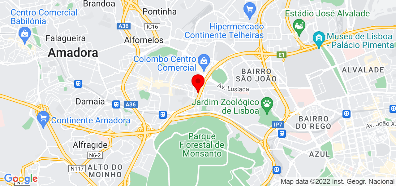 Lizzie - Lisboa - Lisboa - Mapa