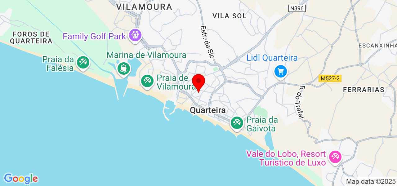 Tia Lee - Faro - Loulé - Map