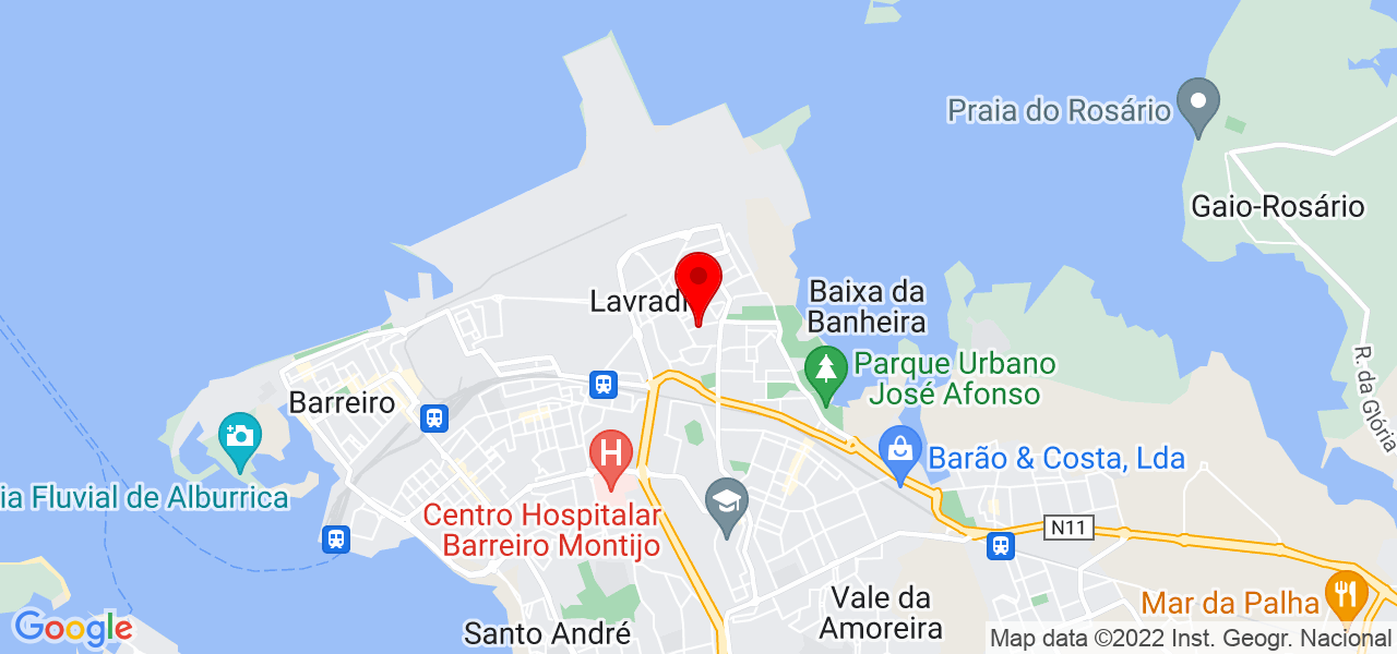 Juan - Setúbal - Barreiro - Mapa