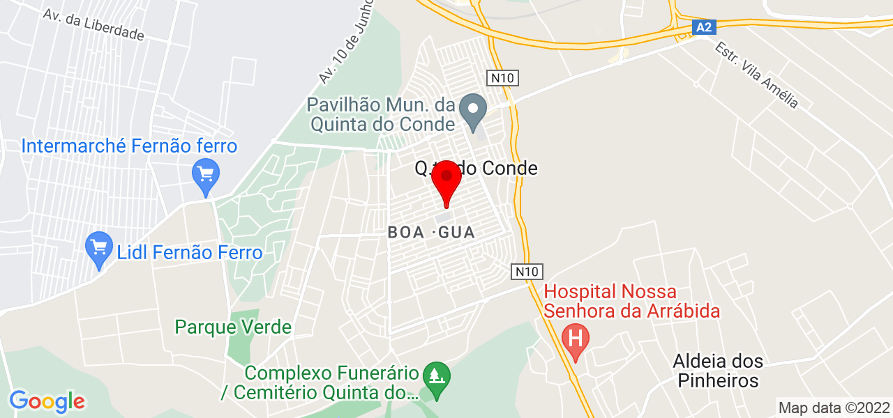 FRATOBCI LDA - Setúbal - Sesimbra - Mapa