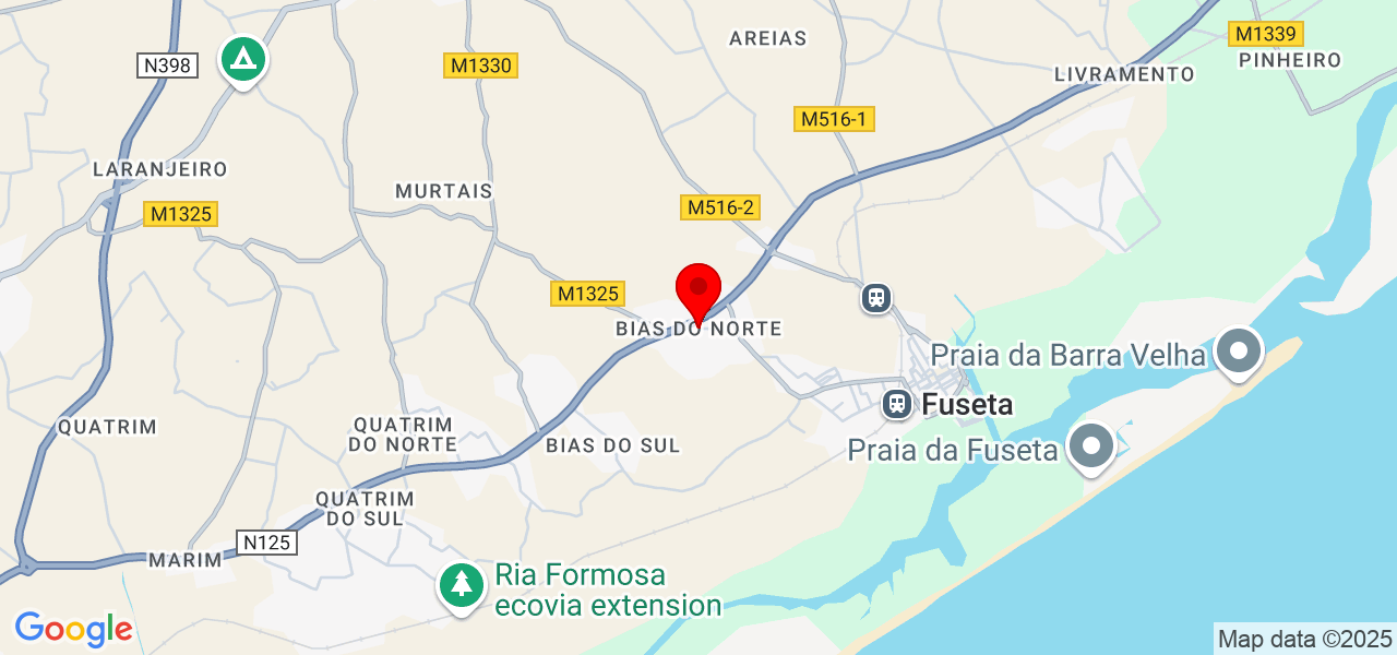 H3 Tira Mossa / Martelinho de Ouro - Faro - Olhão - Carte