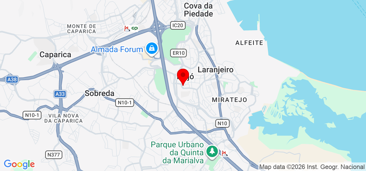 2BWELL - Setúbal - Almada - Carte