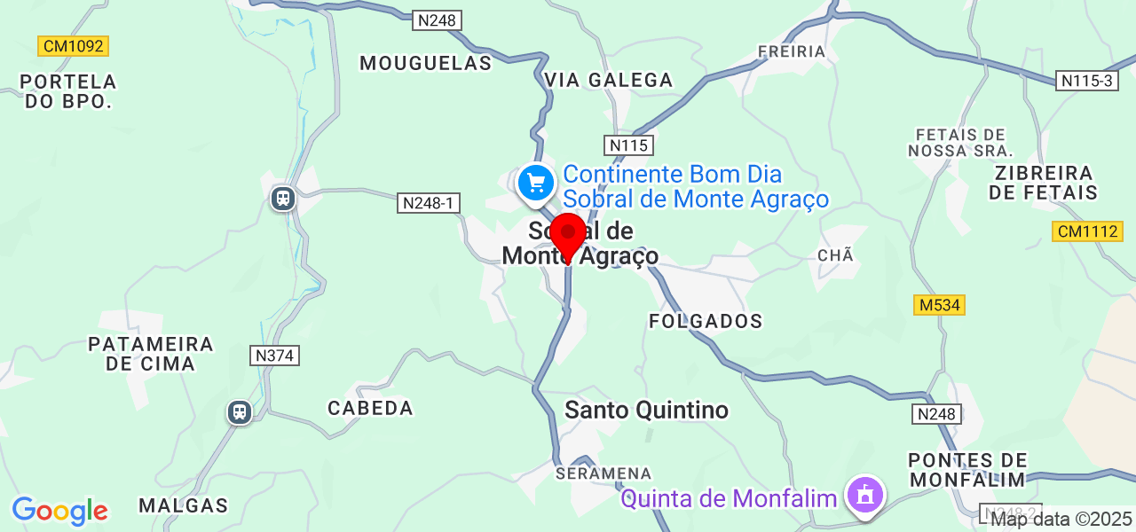 Marcio Barros - Lisboa - Sobral de Monte Agraço - Map