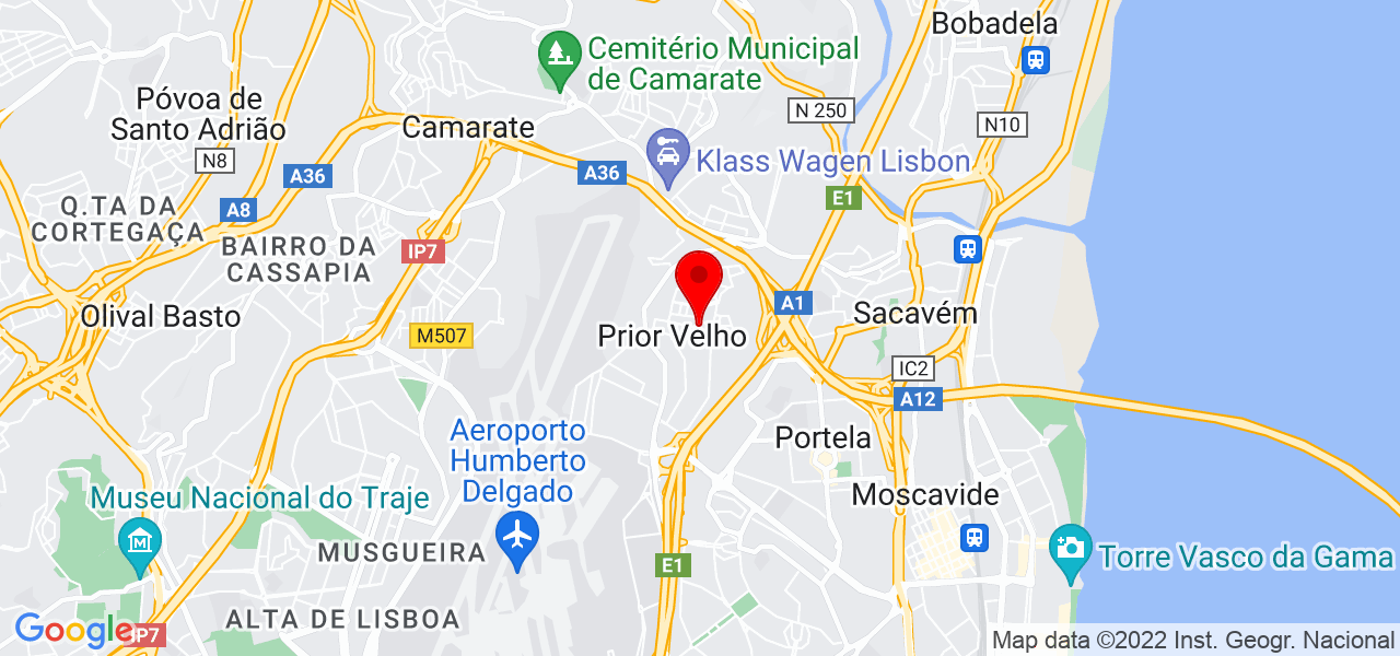 Kassandra Ferreira - Lisboa - Loures - Mapa