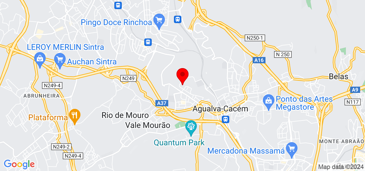 Y&aacute;queson Zacarias - Lisboa - Sintra - Mapa