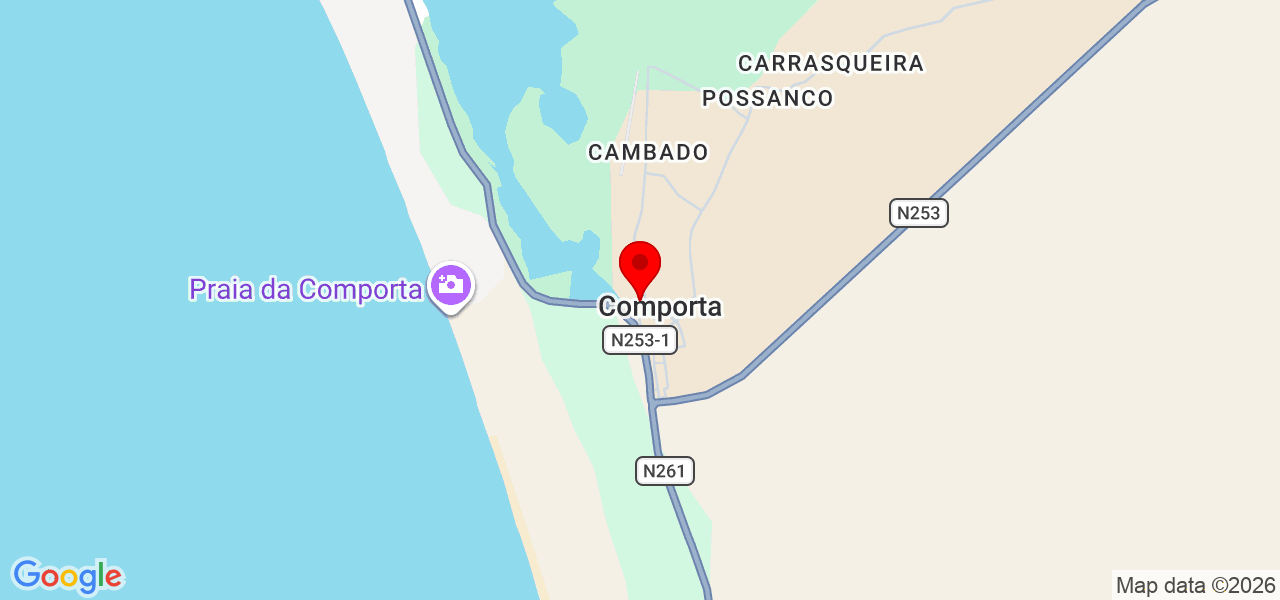 $ Y N Ø D - Setúbal - Alcácer do Sal - Mapa