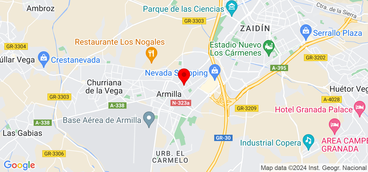 Dr&oslash;mme Visual - Andalucía - Armilla - Mapa