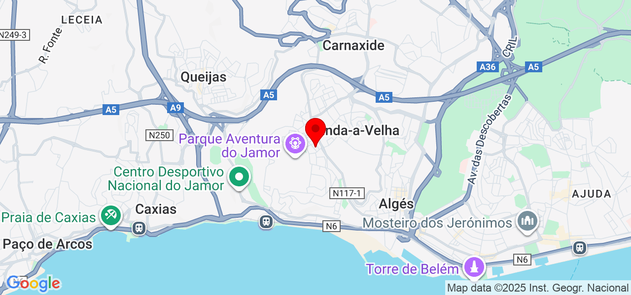 Patrick resende - Lisboa - Oeiras - Map