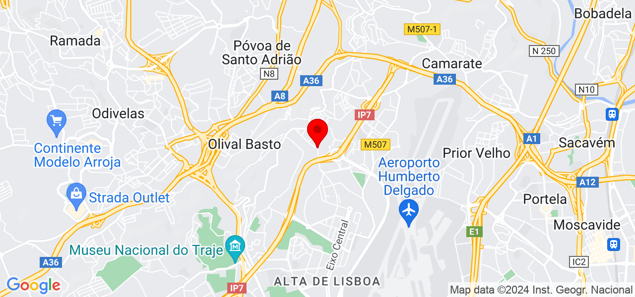 GTTS Intala&ccedil;&otilde;es e Manuten&ccedil;&atilde;o El&eacute;trica - Lisboa - Lisboa - Mapa