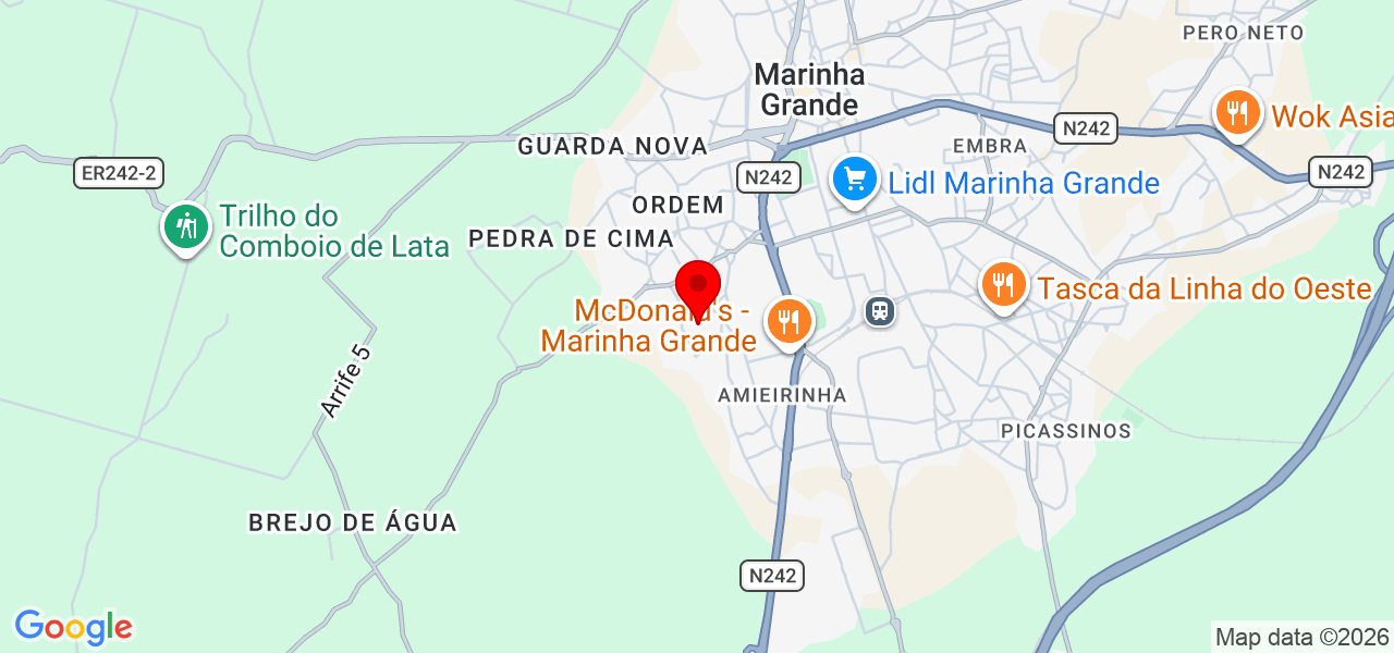 PLANO CREATIONS 3D - Leiria - Marinha Grande - Map
