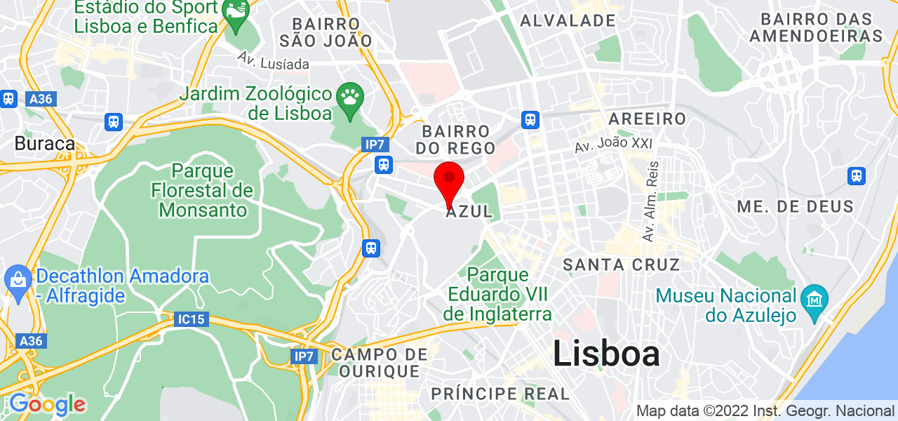 Professora de Franc&ecirc;s col&eacute;gio internacional - Lisboa - Lisboa - Mapa