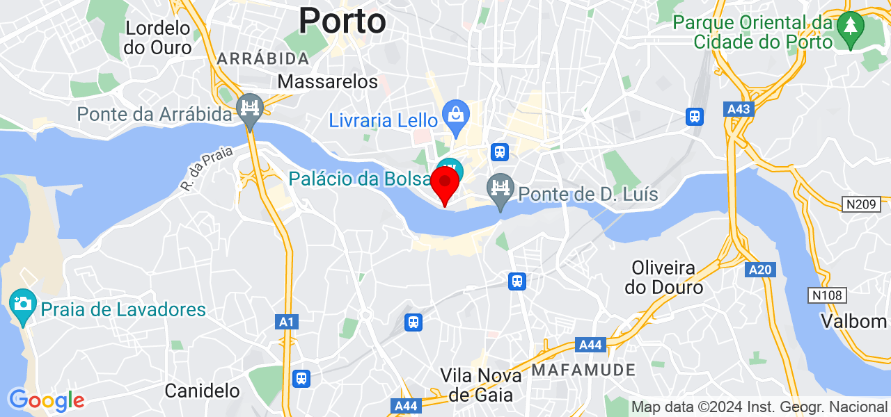 Lauriane Lefebvre - Porto - Porto - Mapa