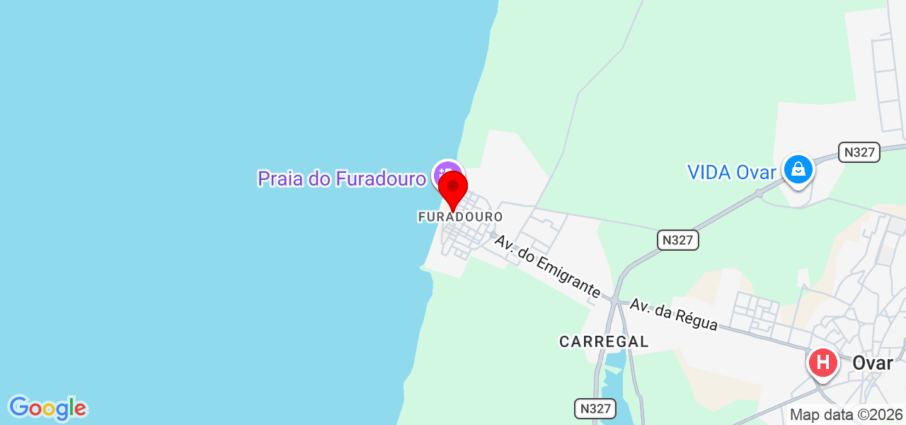 Jorge Emanuel Dias Paiva - Aveiro - Ovar - Karte