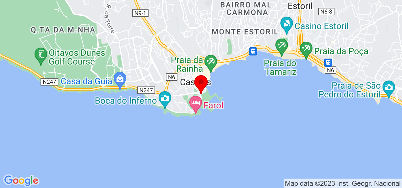 Cristiane Parisi - Lisboa - Cascais - Mapa