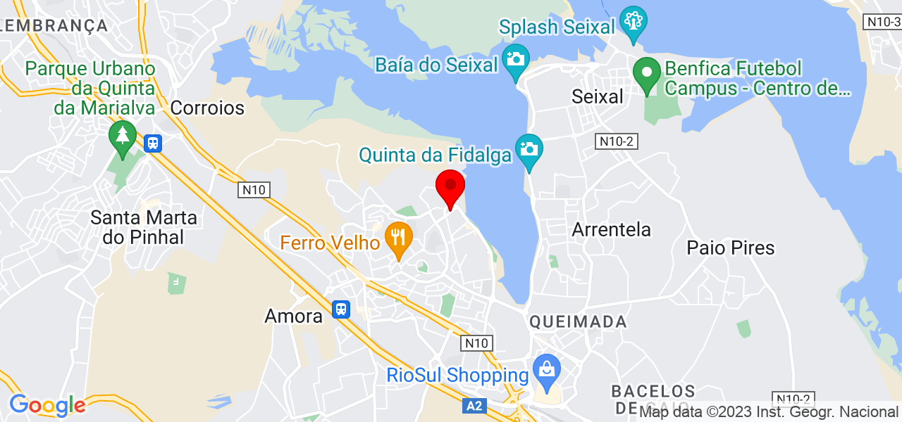 To Build - Setúbal - Seixal - Mapa