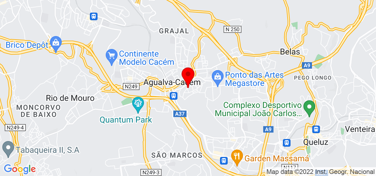 Manuel Matias - Lisboa - Sintra - Mapa