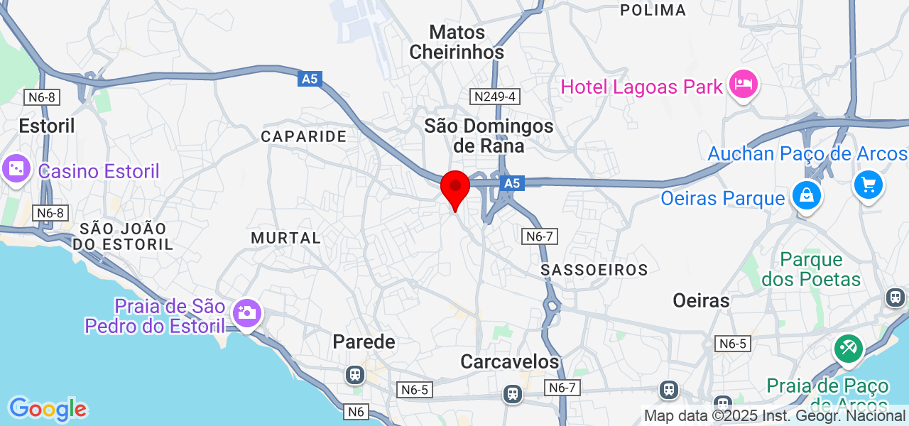 Olívia Santos - Lisboa - Cascais - Map