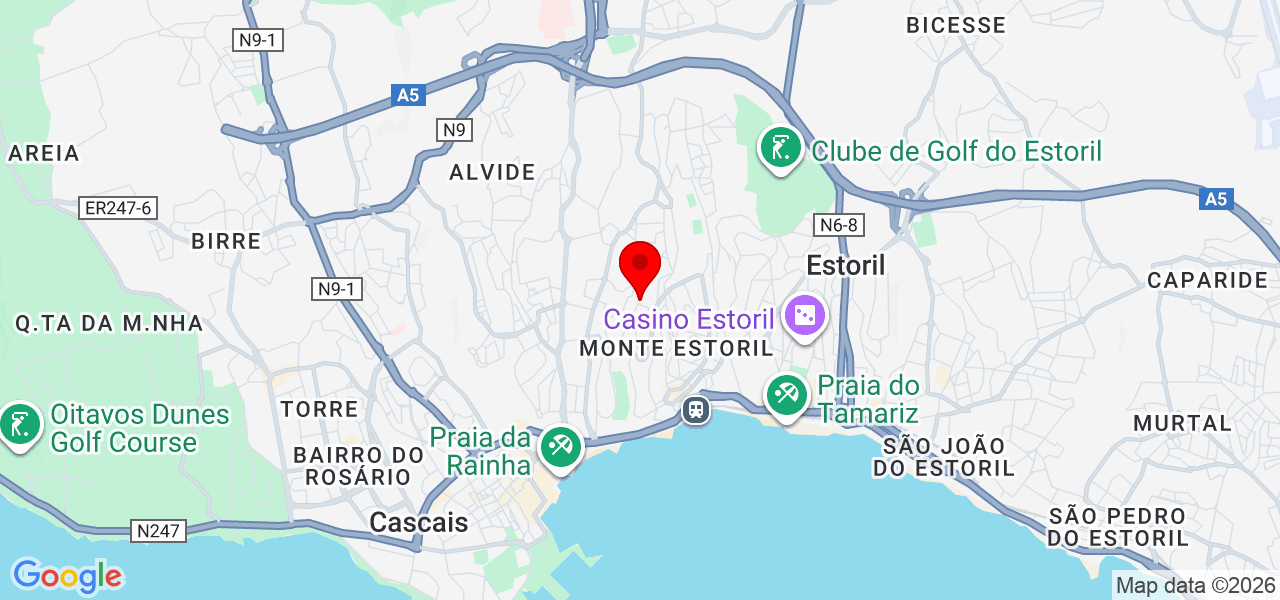 J&T LIMPEZA DE TERRNOS E MANUTENÇÃO DE JARDIM ARDINS - Lisboa - Cascais - Mapa