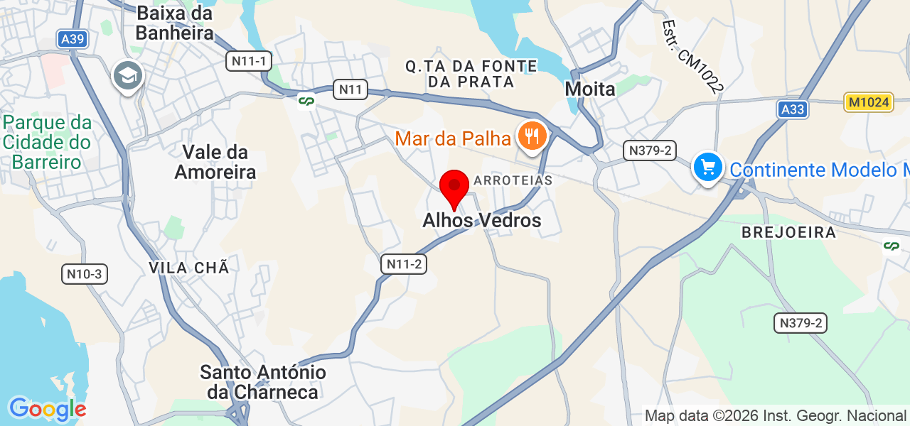 Estética Automotiva - Setúbal - Moita - Map
