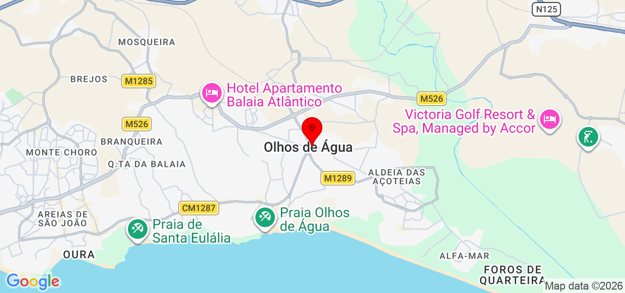 Plenissima limpeza - Faro - Albufeira - Mapa