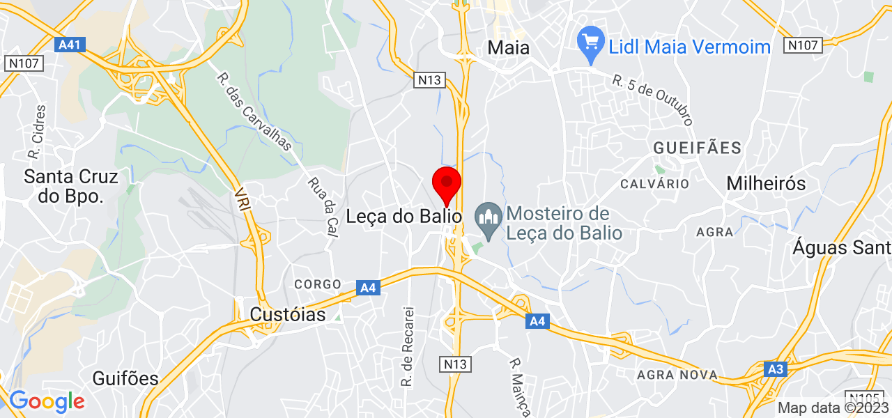 Tiago Santos - Porto - Matosinhos - Mapa