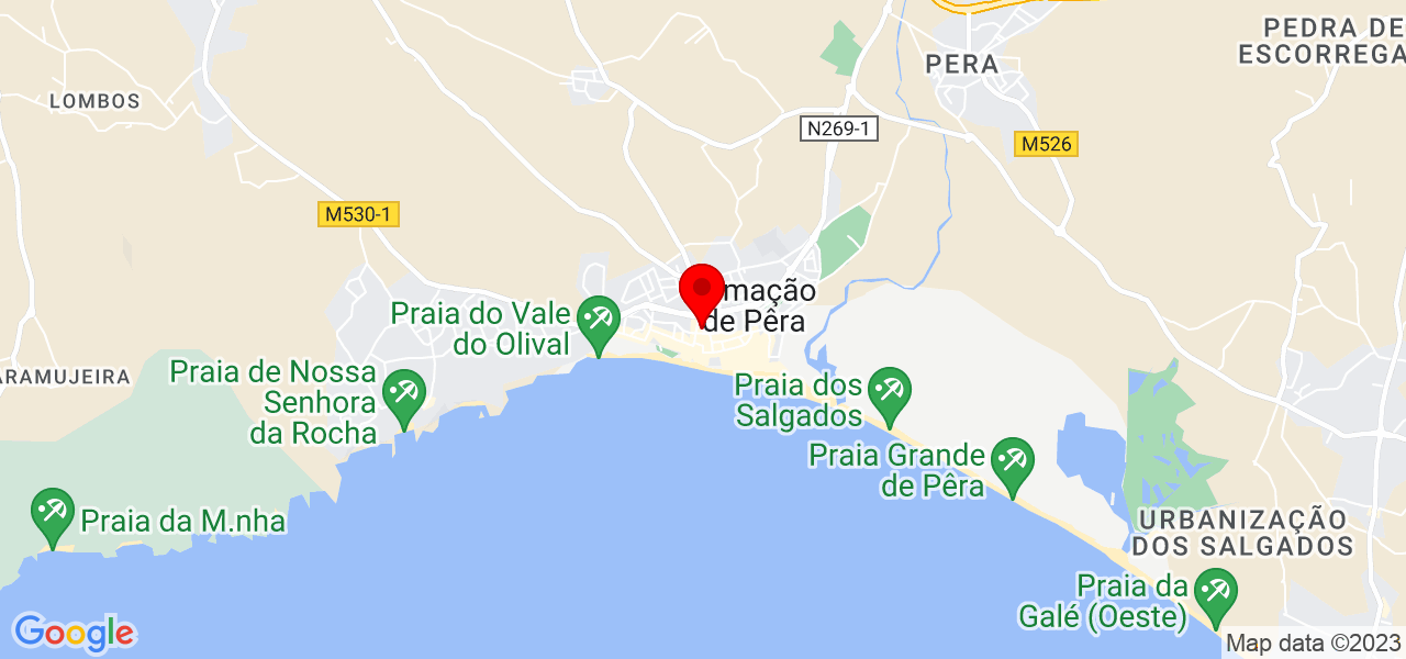Daniela - Faro - Silves - Mapa