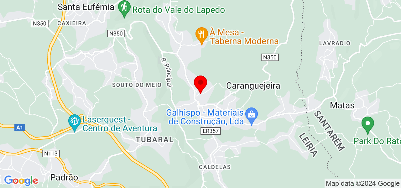 Welinton Almeida da Silva - Leiria - Leiria - Mapa