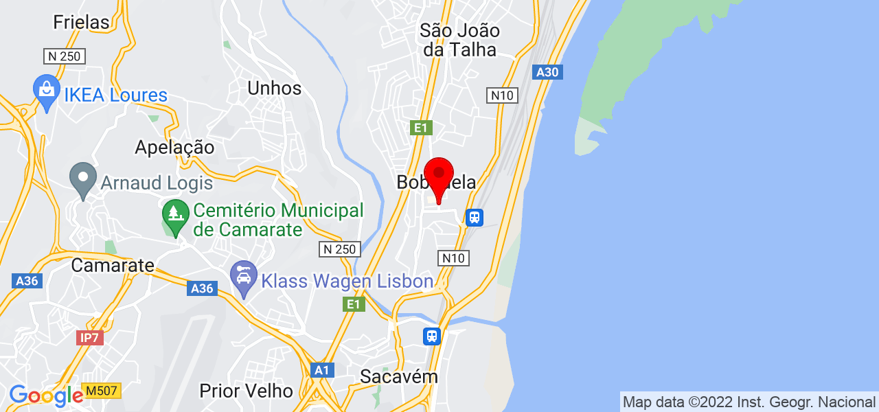 Armando Reis - Lisboa - Loures - Mapa