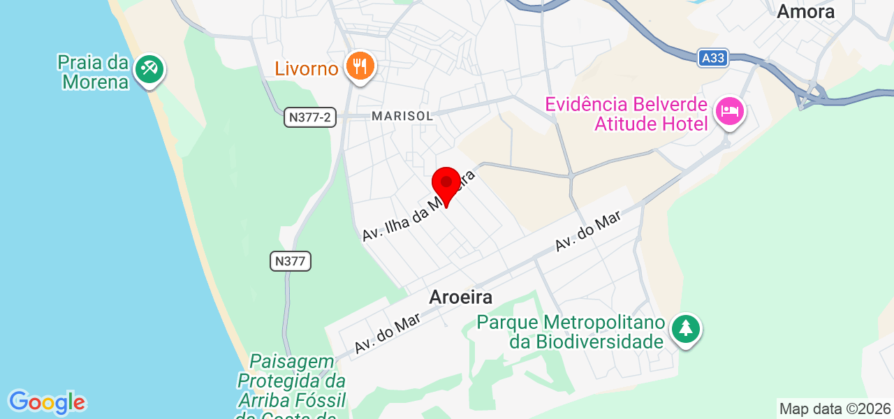 Elementos Modernos - Setúbal - Almada - Carte