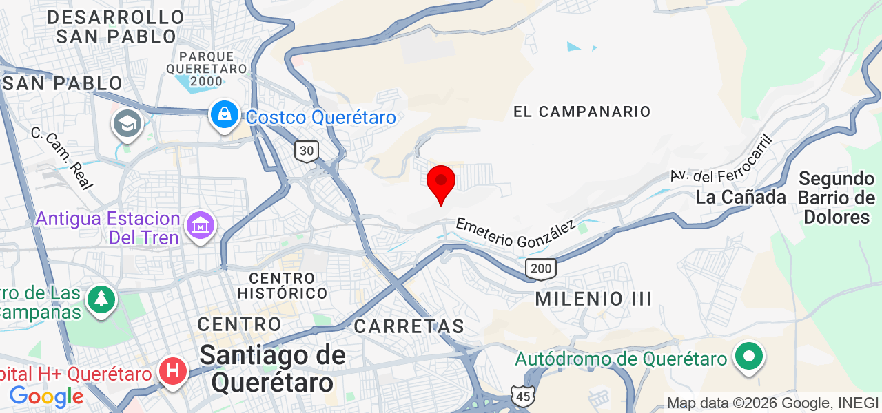 Tanya Carrum CANTANTE PROFESIONAL - Querétaro - Querétaro - Mapa